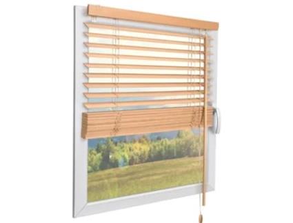 Soldecor Jh3 Estore de Madeira B80Xh130 Cm Carvalho SOL ROYAL