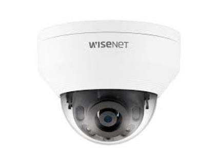 Câmera de vigilância de rede dome IR de 2 Mp resistente a vândalos com lente de 4 mm Qnv-6022R HANWHA