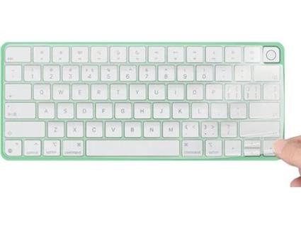 Ultra I?Nce Tpu Kaplama Ile 2021 Apple Imac 24 Magic Keyboard Ve Touch Id Için Klavye Kapagi UISAVE