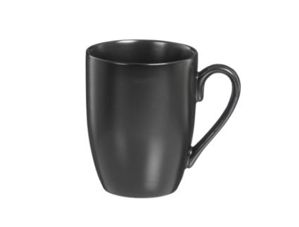 Conjunto de 6 Chávenas CAISON Yumei Preto Porcelana 350 ml 6 Unidades
