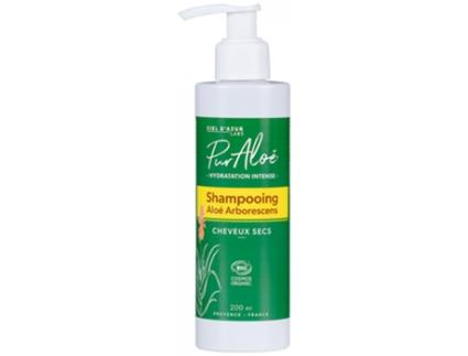 Shampoo Cabelo Seco Orgânico 200 Ml PUR ALOÉ