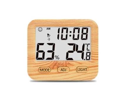 Ferramenta Visor Digital de Alta Precisão com Luz Fundo Doméstica Medidor Temperatura e Umidade Grãos UISAVE