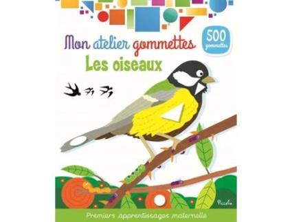 Colored Stickers The Birds PICCOLIA (Idade minima recomendada: 2 anos)