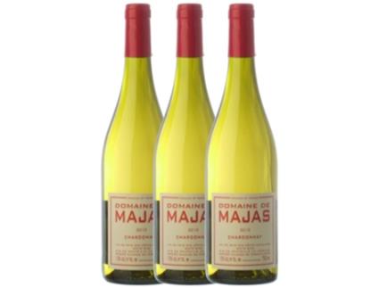 Domaine de Majas Chardonnay Vin de Pays Roussillon 75 cl (Caixa de 3 unidades)
