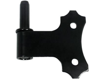 Dobradiça Painel de Aço Eixo Removível D 14 Longo 180Mm Preto Cataforese TORBEL INDUSTRIE