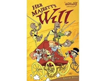 Livro Her Majestys Will A Novel of Will Kit Will Kit Adventures de David Blixt (Inglês)