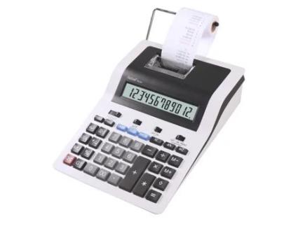 Calculadora REBELL Pdc 30 para impressão de mesa cinza