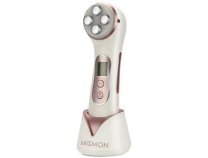 Massageador Facial Refirmante Mismon Aquecimento Rf Microcorrente Toner Facial para Terapia de Luz Ledouro AUJEZON