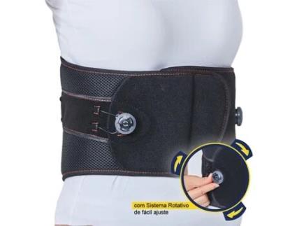 Cinta Lombar com Sistema de Aperto Rotativo Alma ALMA ORTOCARE