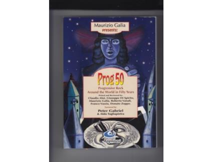 Livro Prog 50 de Maurizio Galia, Peter Gabriel et al. (Inglês)