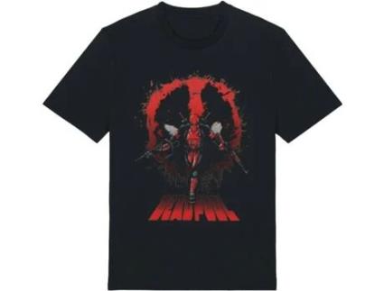 T-Shirt Marvel DEADPOOL - Guns - (Tamanho: XL)