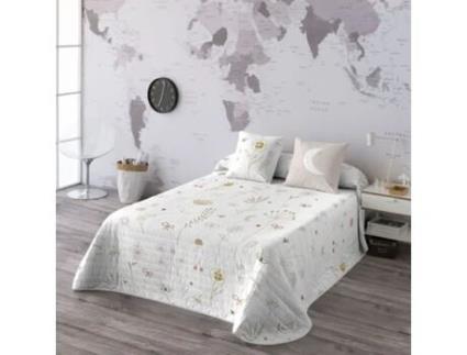 HACIENDO EL INDIO Colcha Estampada Bouti Peso 70 Gramas Cama 135/150 Flower Chaos