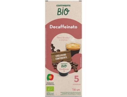 Cápsulas de Decaffeinato Int 5 CONTINENTE BIO