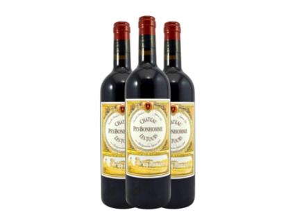 Vinho FAMILLE HUBERT Peybonhomme Les Tours Bordeaux (0.75 L - 3 Unidades)