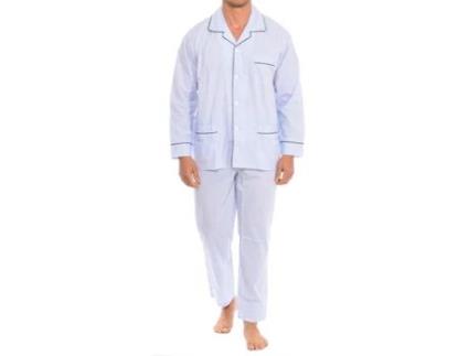 Pijamas Masculinos de Manga Comprida Kl30179 Pijamas Masculinos Pijamas Loungewear KISSES AND LOVE