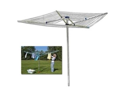 Talox tendedero aluminio sombrilla exte  50 m 195x195x160 xif028
