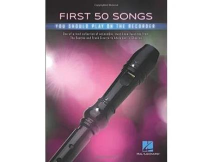 Livro FIRST 50 SONGS YOU SHOULD PLAY ON RECORD de Hal Leonard Corp (Inglês)