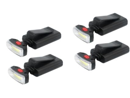 Clip Light Led BISBISOUS F-01 4 Pcs Bateria Night Light Preto VIGA EUROPE