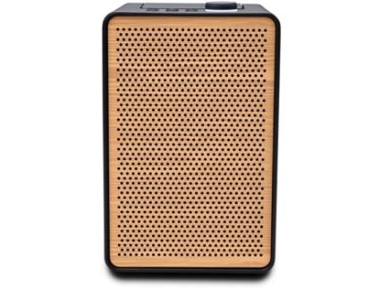Sistema de Música Compacto Evoke Spot Wood Edition Coffee Black Grade em Cerejeira PURE
