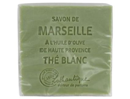 Sabonete Perfumado de Marselha 100 gCheiro: Chá Branco LOTHANTIQUE