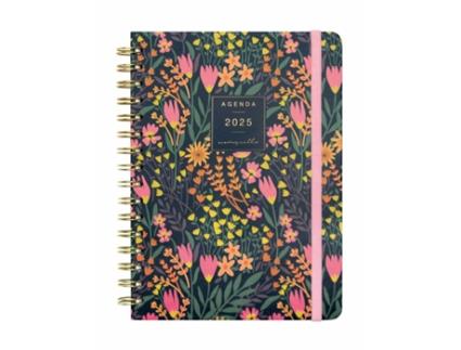 Agenda FINOCAM Moniquilla A5 15,5 x 21,2 cm 2025 Floral