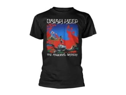 T-shirt URIAH HEEP (M - Preto)