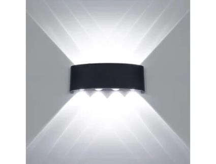 Luz De Parede Interior Led 12W Branco Frio ZMING