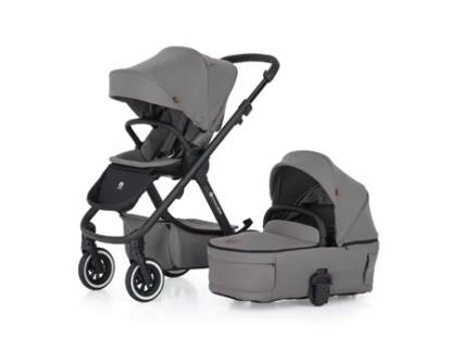 Carrinho de Passeio PETITE&MARS Icon 2In1 Air Set Lite Dove Grey