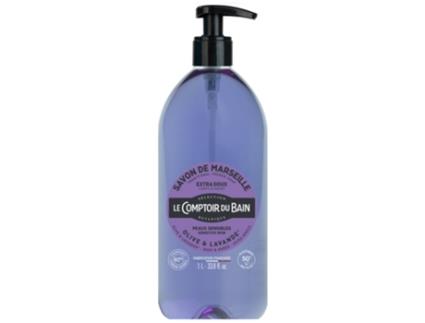 Sabonete Tradicional de Marselha Azeitona-Lavanda 1 L LE COMPTOIR DU BAIN