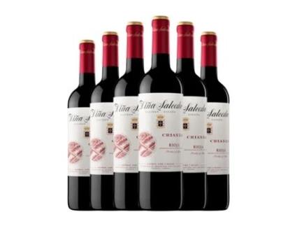 Vinho VIÑA SALCEDA Rioja Crianza (0.75 L - 6 Unidades)