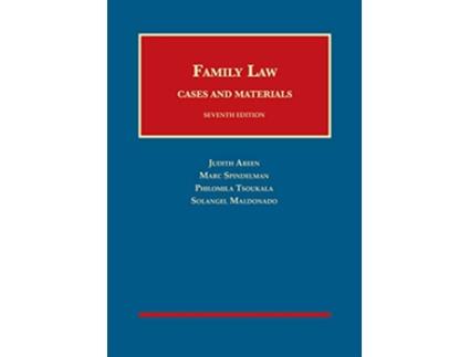 Livro Family Law de Judith Areen, Marc Spindelman et al. (Inglês - Capa Dura)