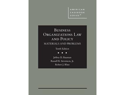 Livro Business Organizations Law and Policy de Jeffrey Bauman, Russell Stevenson et al. (Inglês - Capa Dura)