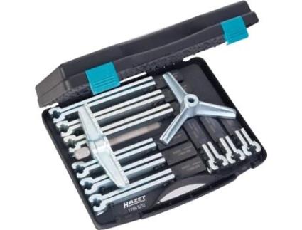 Conjunto extrator de 3 braços 1786S/12: Número de ferramentas: 12 HAZET