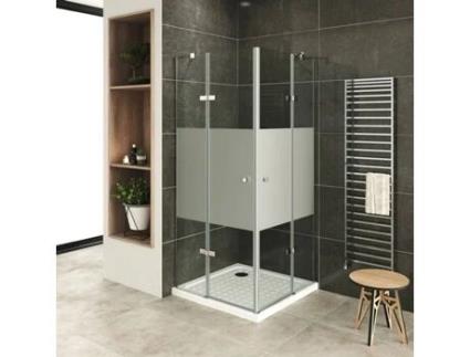 Cabine de Duche MOMENTS OF GLASS Dk19Mf (Vidro - 75x90x190 cm)