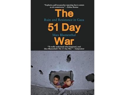 Livro 51 Day War de Max Blumenthal (Inglês)