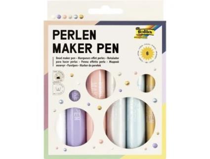 Caneta FOLIA Pérola Cor Pérola Cores Sortidas