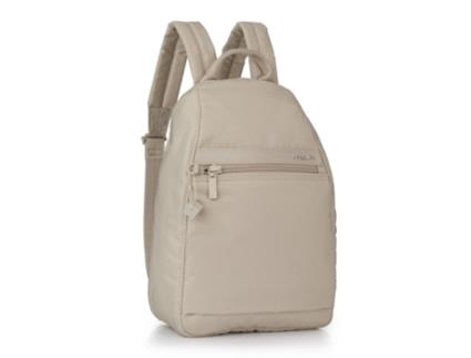 Mochila em Bege Pequena RFID HEDGREN Leonce HIC11