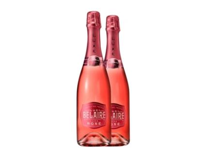 Espumante rosé LUC BELAIRE Rare Luxe Rosé Semi-seco Semi-doce Bourgogne (0.75 L - 2 Unidades)