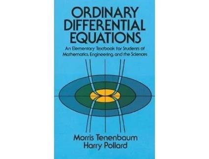 Livro Ordinary Differential Equations de Morris Tenenbaum e Harry Pollard (Inglês)