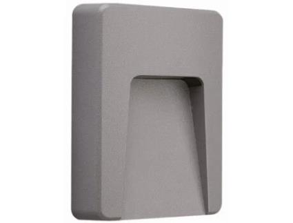 Luz de Parede de Retângulo Led 3W Ip65 Dim. 150X90Mm VITO LIGHTING