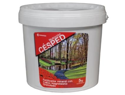 CALFENSA Nutrición Césped Fertilizante Mineral Y Abono Ce Caliza Magnesiana Granulada Npk 12-5-20 22 Envase 5 kg