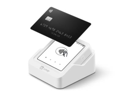 Leitor de cartão inteligente SUMUP Solo branco