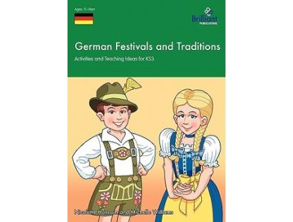 Livro German Festivals and Traditions Activities and Teaching Ideas for KS3 de Nicolette Hannam Michelle Williams (Inglês)