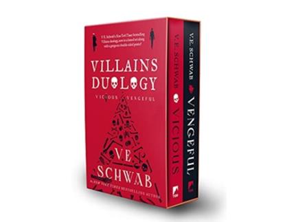 Livro Villains Duology Boxed Set de V E Schwab (Inglês)