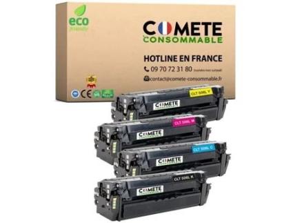 506L 506 Pacote de 4 Cartuchos de Toner para Samsung Clp680 Clx6260 Clt-506L Clt-K506L Clt-Y506L Clt-C506S Clt-M506L Clt-506S COMETE CONSOMMABLE