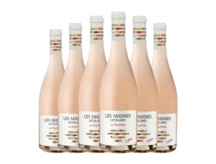 Vinho rosé LAFAGE Les Sardines Catalanes Rose Vin de Pays Côtes Catalanes Jovem (0.75 L - 6 Unidades)