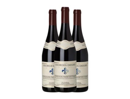 Vinho GEORGES DÉSIRÉ Passetoutgrain Bourgogne (0.75 L - 3 Unidades)