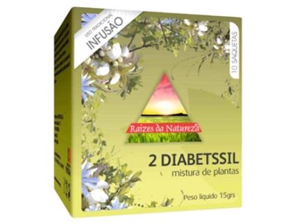 Infusão Nº2 Diabetssil Saquetas RAÍZES DA NATUREZA