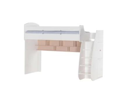Beliche com Arrumação Aglomerado Branco 182 7X252X107 8 Cm MUEMUE