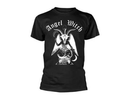 T-shirt ANGEL WITCH (M - Preto)